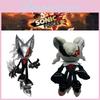 Kawaii 31cm Super Sonic Infinite Plush Shadow The Hedgehog Stuffed Cartoon Dolls Gifts
