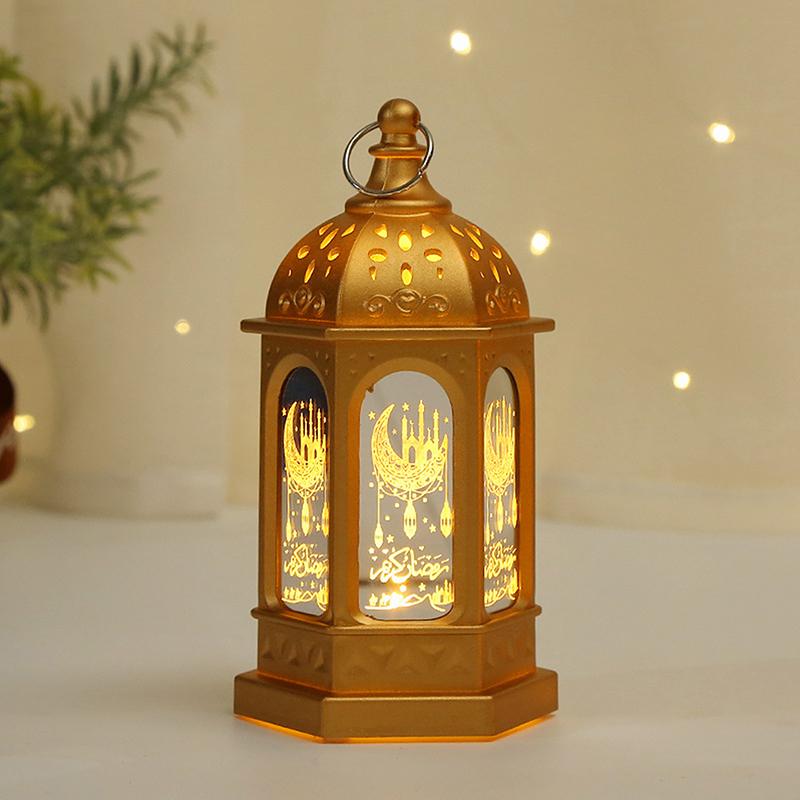 Led Lantern Light Eid Mubarak Decoration For Home Islamic Muslim Festival Party Ramadan Kareem Decor Home Decoration Gifts