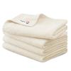 Iris Ohyama Imabari Towel Certified Bath Set of Gauze Reversible Design with a Breathable and Soft Gauze Side and a Quickly Absorbent Terrycloth Made