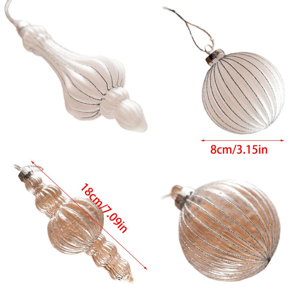 Christmas Tree Decorations Glass Christmas Balls Ornament Hanging Balls For Christmas Tree Home And Festive