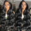 African Ladies Hot Selling Front Lace 13*4 Large Wave Wig Full Head Wig