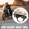 Open Face Motorcycle Helmet Sun Visor Cycling Helmet Quick Release Head Gear For Men Women ATV Cruiser Bicycle Mountain