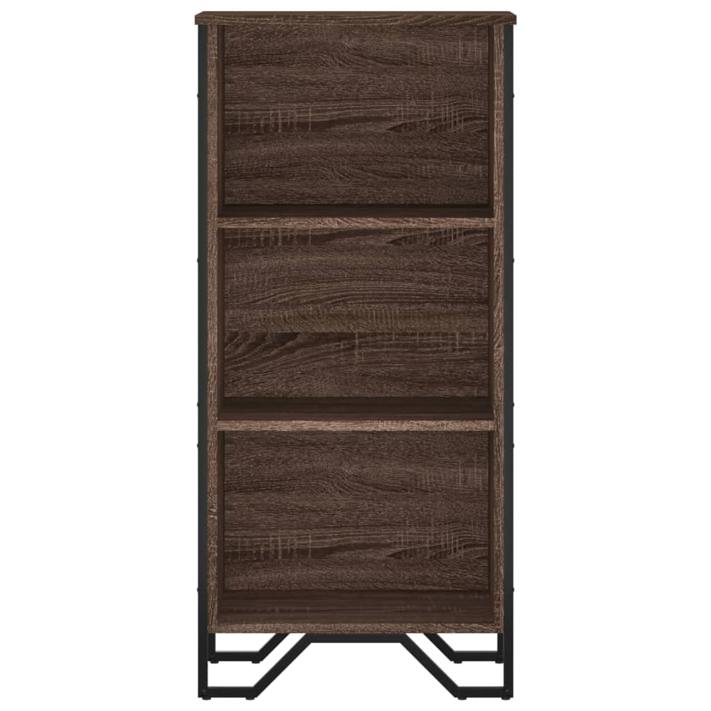 Vidaxl Regał, Brązowy Dąb, 50X31X106 Cm, Materiał Drewnopochodny