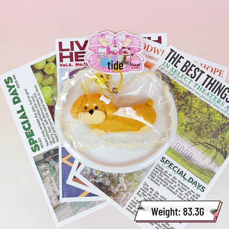 Premium Silicone Slow Rebound Stress Relief Toy for Small Animals