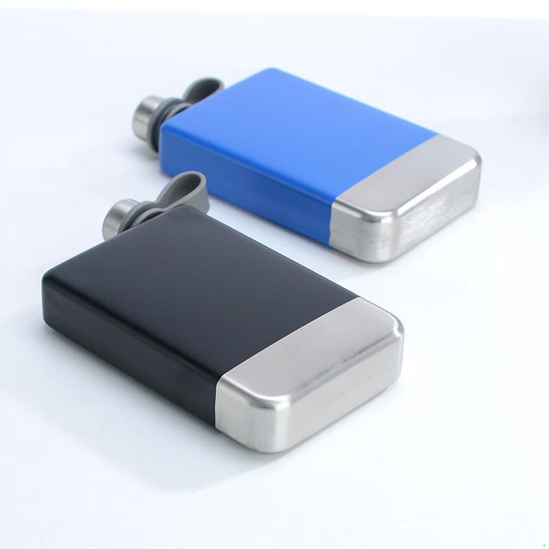 Tragbare quadratische Hip Flask aus 316 Edelstahl