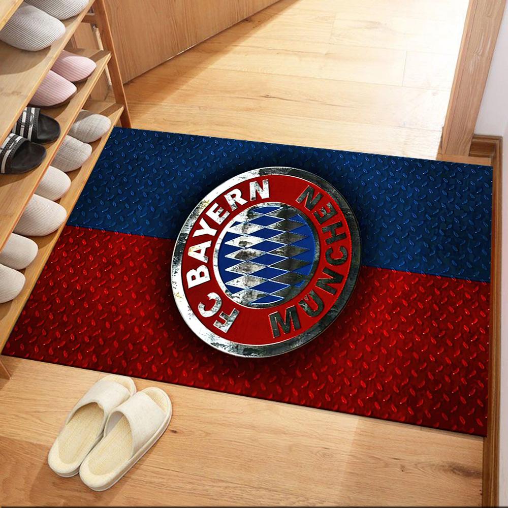 Bayern Munich Crest Design Square Rugs Are a Great Choice for Living Rooms, Bedrooms, Home Décor, and As Gifts