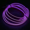 2M Auto Car LED Strip Light Interior Decor Atmosphere Wire Strip Lamp 12V Purple
