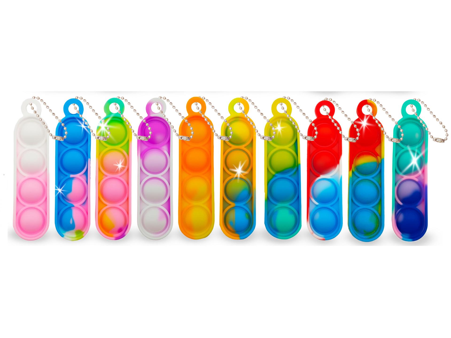 Брелок Сердце с Четырехлистным Клевером: Забавная игрушка-антистресс и аксессуар для рюкзака