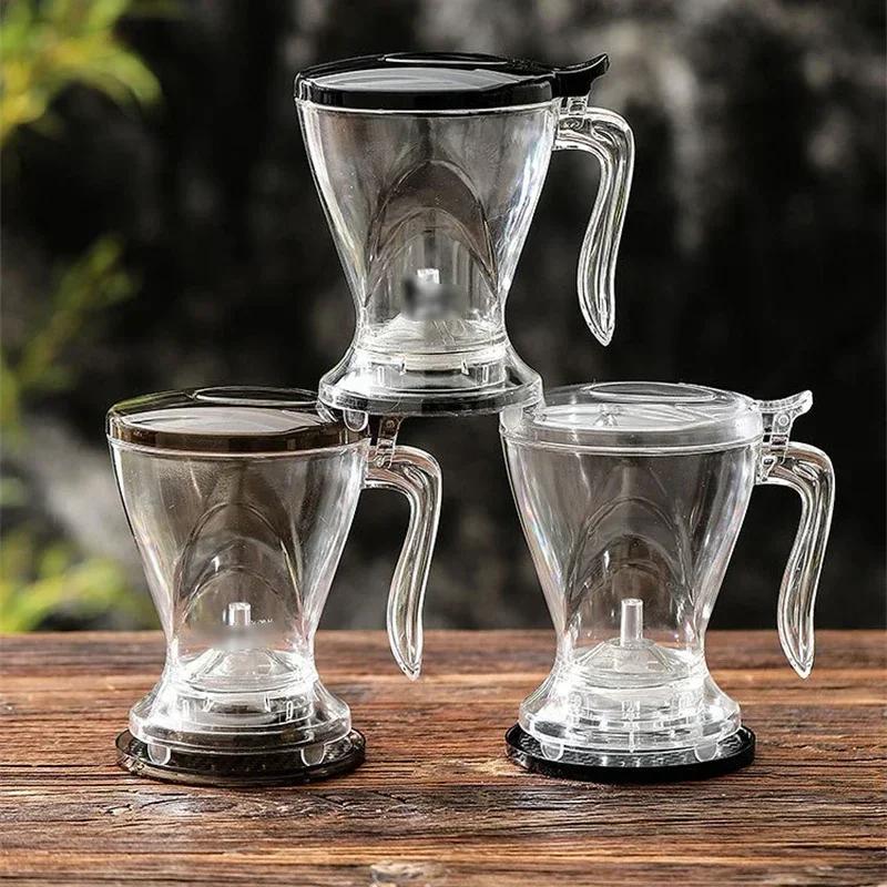 Large-capacity Coffee Filter Cup Tea Infuser Reusable Hand Brew Drip Coffee Tool Tea Tools with Lid Espresso Pot Ice Drinkware