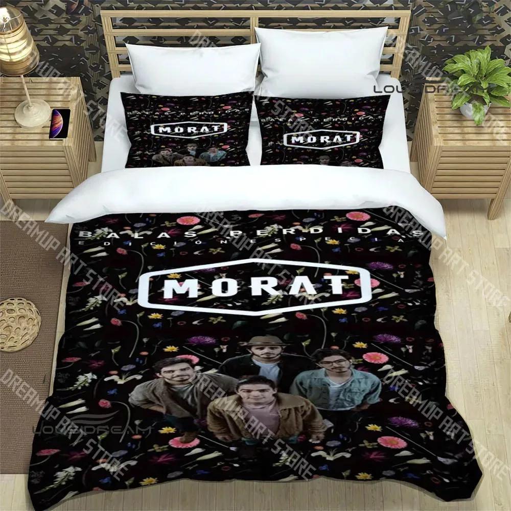 Morat Pop Band Printed Bedding Sets Exquisite Bed Supplies Set Duvet Cover Bed Comforter Set Bedding Set Luxury Birthday Gift