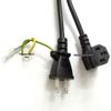 PSE Japanese Standard Power Cord with Japanese AC Plug, HVCTF 3-Core, 0.75/1.25/2.0 sq mm