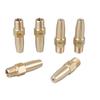 Ruby Orifice Water Jet Cutting Nozzle Brass Material Ruby Liquid Jet Nozzle  Paper Mill Trimming