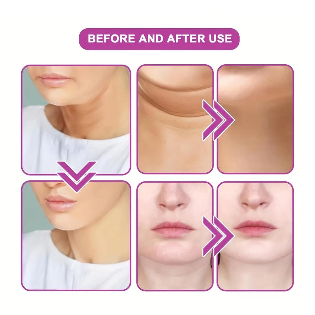 Firming Neck Cream - Face Moisturizer, Hyaluronic Acid - Double Chin Reduction, Firming Moisturizing Cream