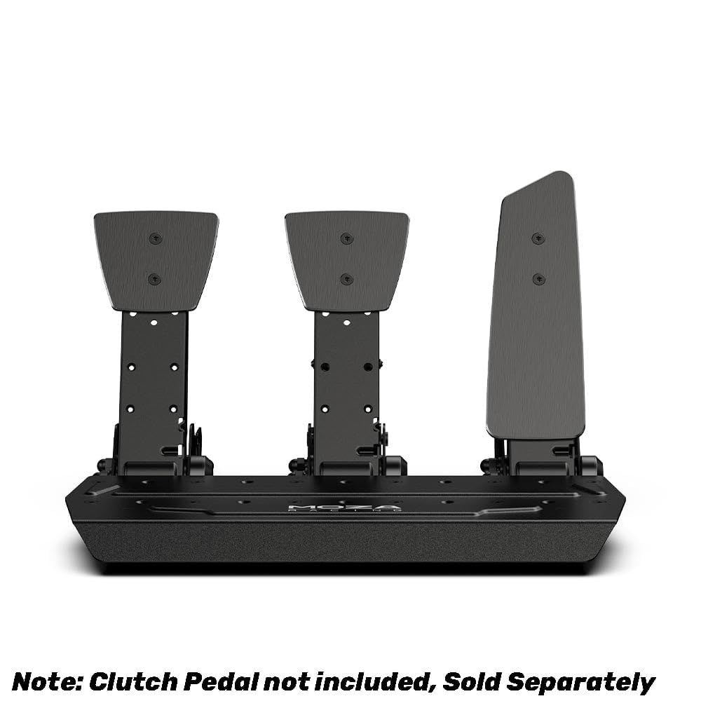 MOZA Racing Pedal 2 Pedals with Magnetic Sensor and Adjustable Angle SR-P 16-bit High-Precision