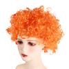 Football Fans Wigs Afro Curly Wigs Adult Kids Synthetic Wigs Funny Wig Costume Party Cosplay Hairs