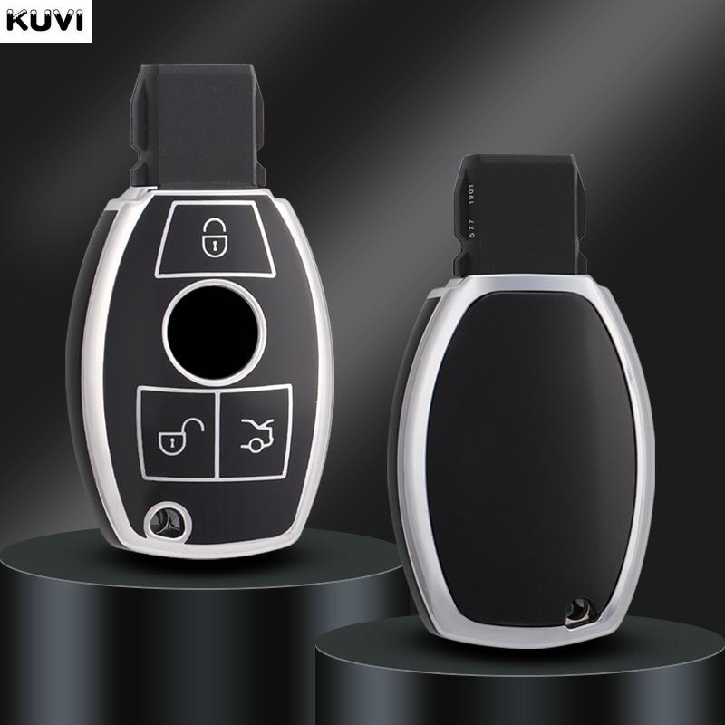 Carcasa pentru chei de la distanță din TPU pentru Mercedes Benz ACESG Clasa GLA CLA GLK GLC CLS W204 W463 W176 W251 W205