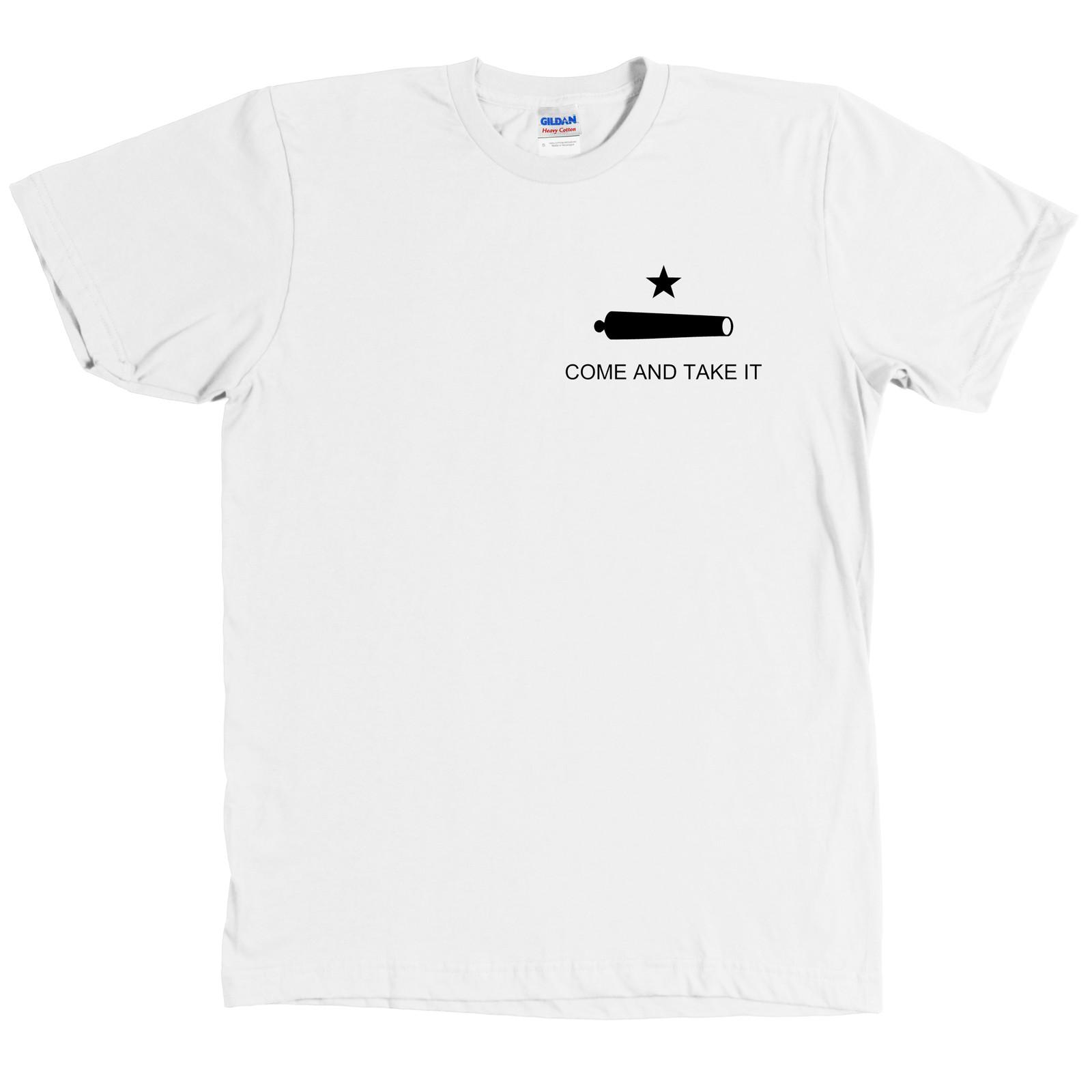 Come and Take It Texas Revolution Flag T Shirt Cannon NEW WITH TAGS S разноцветный