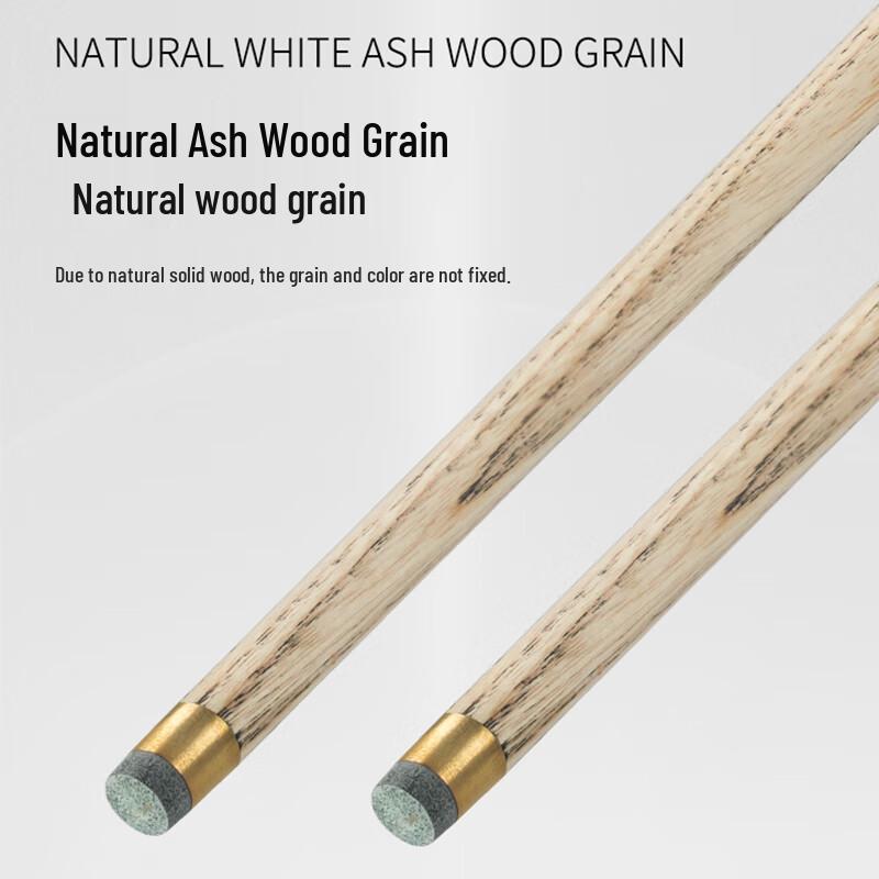 Hansheng Ash Wood Small Tip One-Piece Billiard Cue