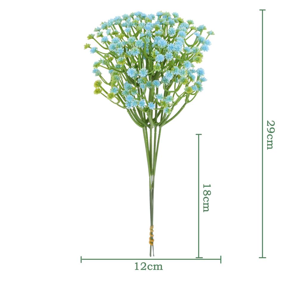 6pcs Simulation Flower Plastic Star Ornaments Simple And Generous Artificial Flower Wedding Furniture  Room Decoration