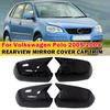 For Volkswagen VW Polo 2005-2009 Car Sticker Rearview Side Mirror Cover Wing Cap Exterior Case Trim Accessories Auto Decoration