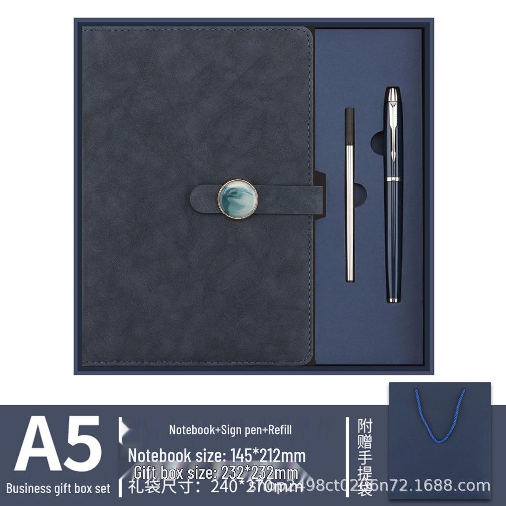 High-Grade Customizable Business Notebook Gift Set with Logo Printing