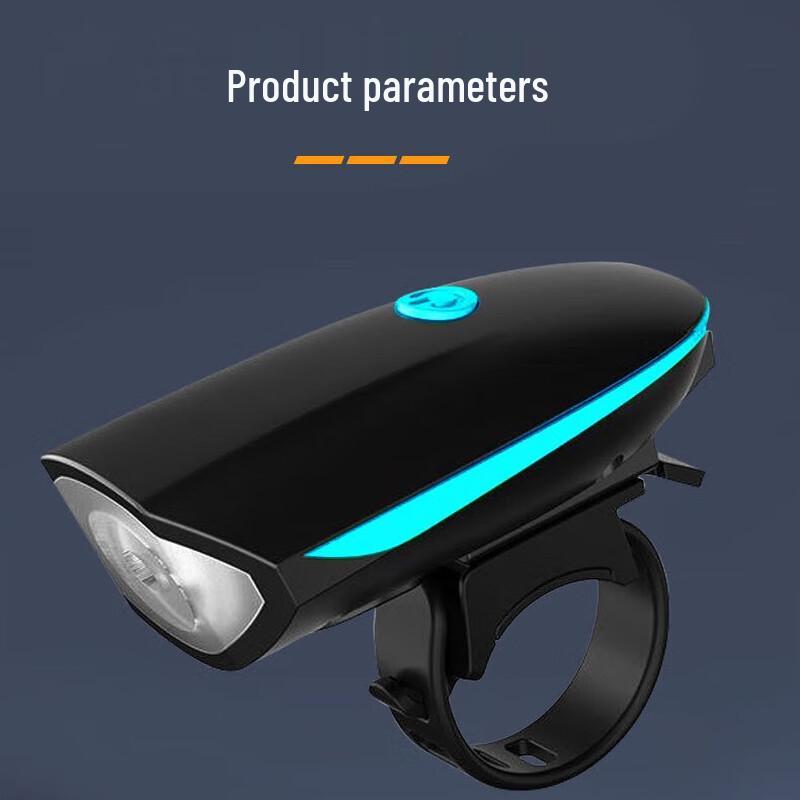 Bicycle Headlight with Electric Horn