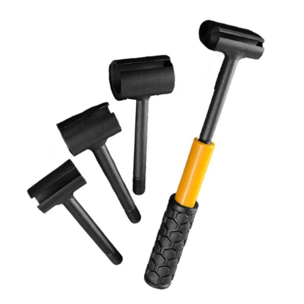 Heavy-Duty Construction Hinge Adjustment Tool Portable Design Multiple Sizes Door Hinge Wrench Replaceable Parts