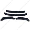RS Style Car Front Bumper Lip Splitter For Volkswagen Arteon R-Line Facelift 2020-2024 Bumper Protector Cover Trims Body Kits