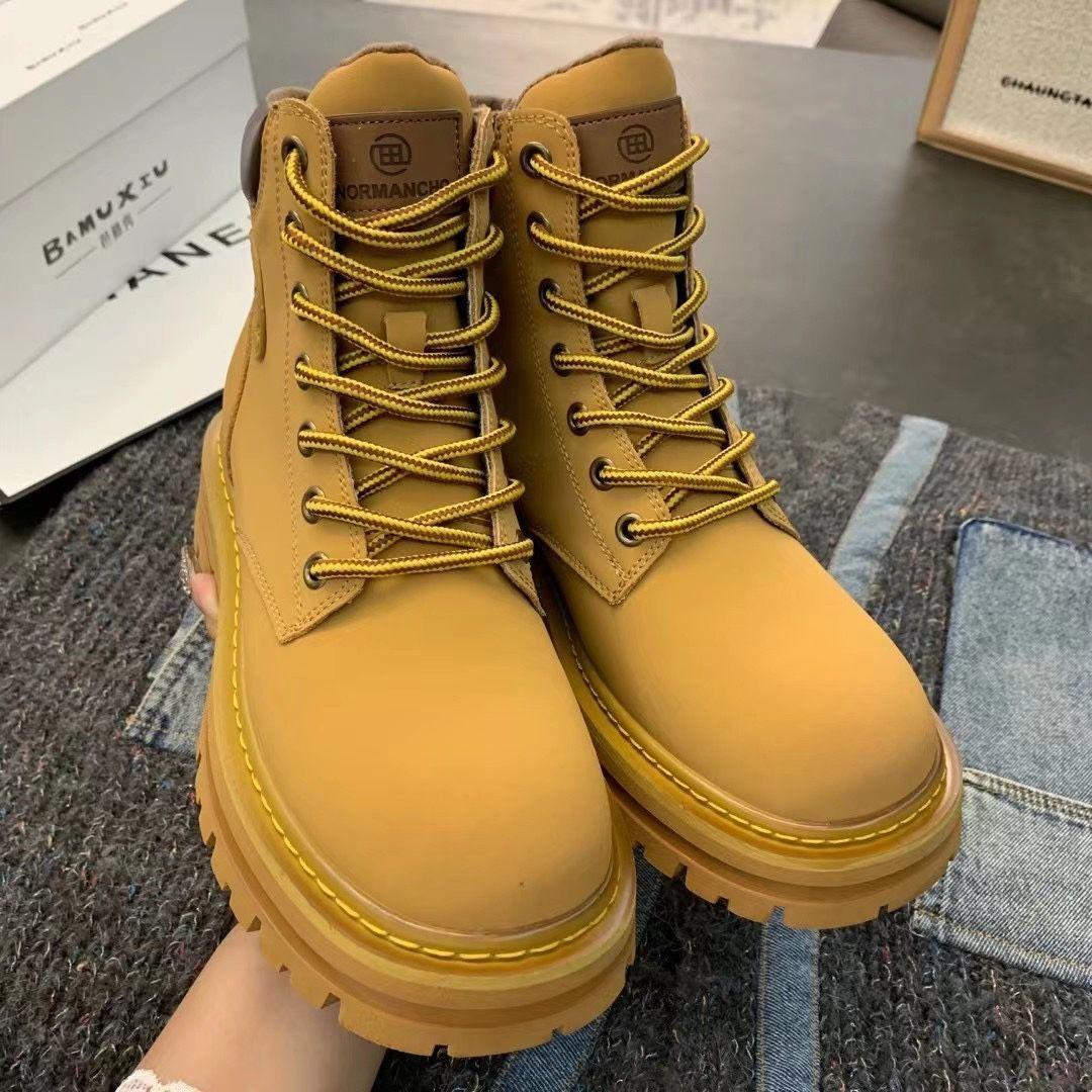 

Женские ботильоны на платформе со шнурками, армейские ботинки, рабочие, на шнуровке, короткие, массивные, женские, в стиле панк, PU, горячие, готические 40