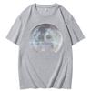 Summer Mens Short Sleeve Tee Cotton Tshirt Full Moon Grizzly Funny Graphic Tee New Arrival Goods Fashion Tops  Tshirt