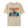 Gestisco un naufragio stretto Capitan Procione Divertente Vintage Carino T-shirt Oversize Regali da Uomo
