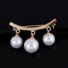 Simple Imitation Pearl Brooch Women's Accessories