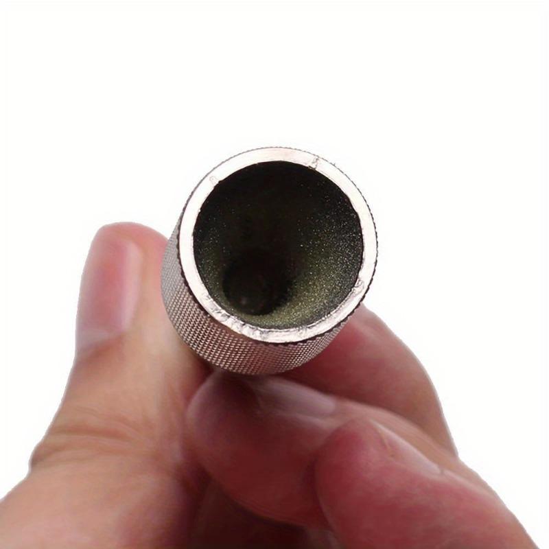 1/2ks Vulkanizovaná kůže Kulatý děrovač Ostřič Leštička na DIY Brousek Profesionální děrovací čepel Nástroj 300Mesh Pozlacený brusný papír
