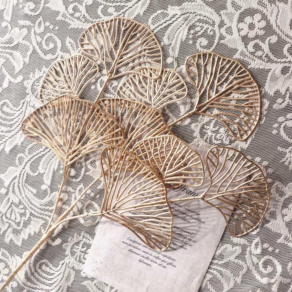 For Home Party Wedding DIY Maple Leaf Christmas Decoration Fake Flower Christmas Decoration Artificial Plants Artificial Flower