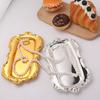 Embossed Design Vintage Embossed Tray European Style Jewelry Decoration Plate  Cosmetics Storage