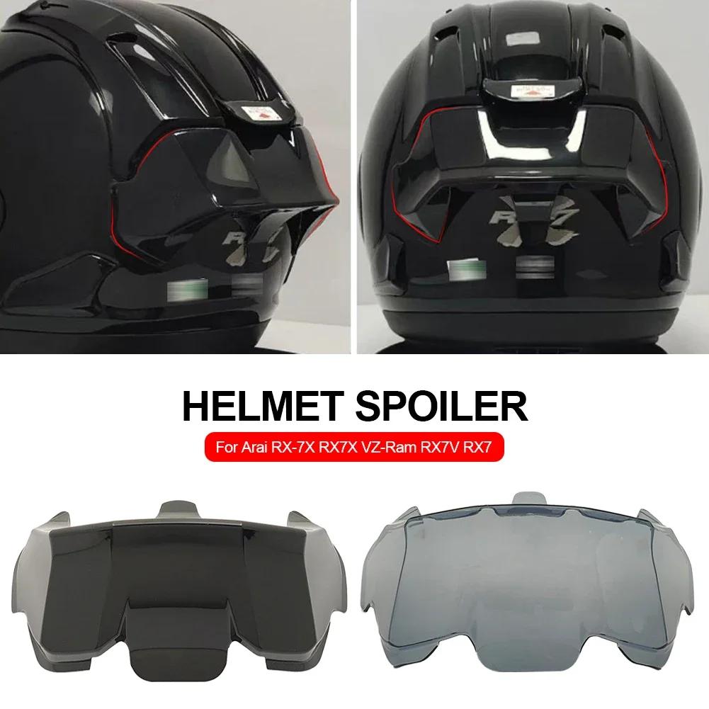 For Arai RX-7X RX7X VZ-Ram RX7V RX7 Motorcycle Rear Helmet Spoiler Rear Trim Helmet Spoiler Motorcycle Helmet Accessories