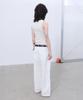 LCDC™ Frayed Line Detail Pants (White)