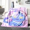 Customizable KPop Demon Hunters40 Throw Blanket – Personalized Name, All-Season Cozy Snug Blanket, Machine Washable, Personalized Blanket