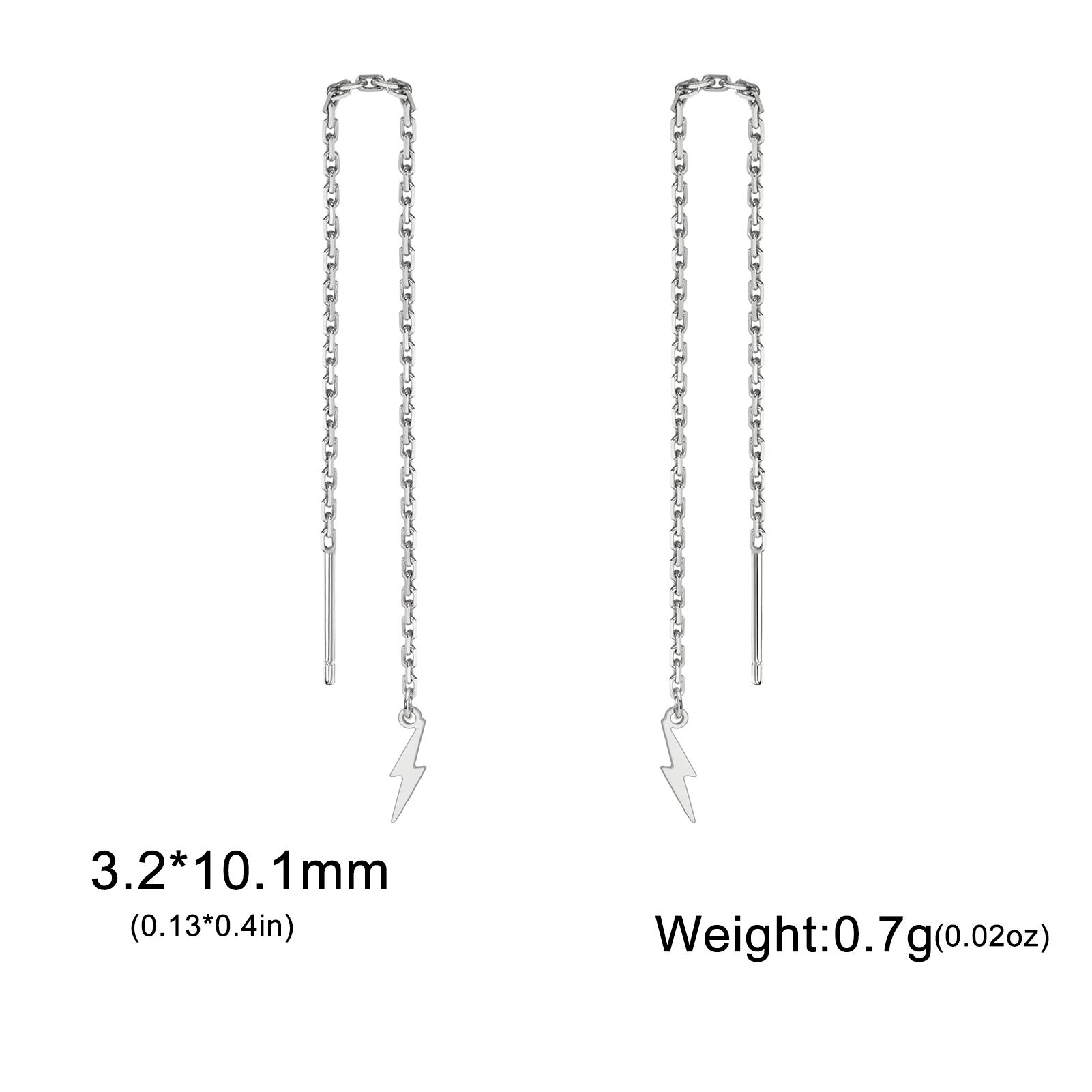 

Teamer Stainless Steel Heart Snowflake Angel Mini Charm Long Dangle Earrings for Women Girls Casual Earrings Friend Jewelry