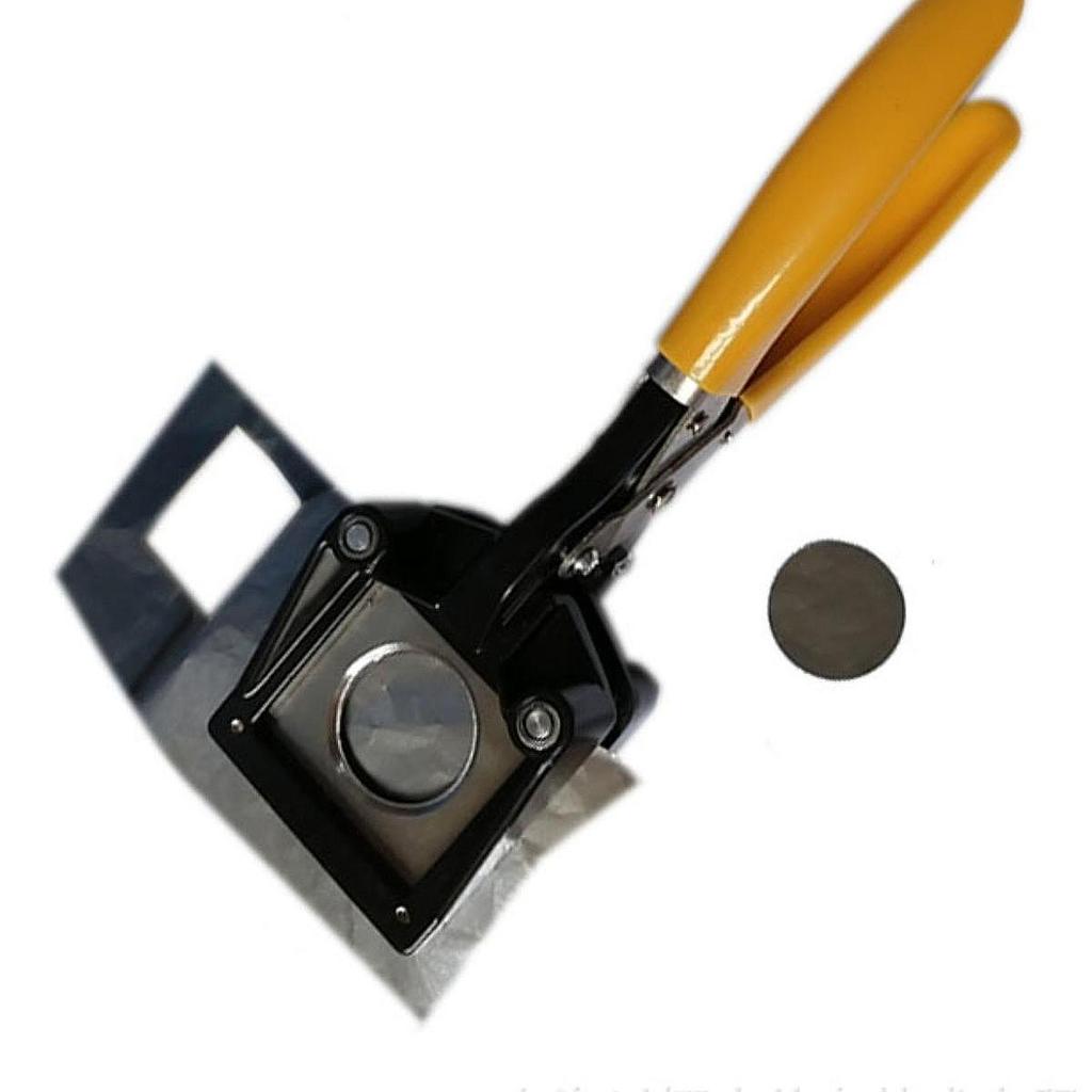 Cutter, Paper Hole Punch, Manual Metal Cutting Tool, Punch for Passports, Family And Home Photos