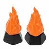 Fake Fire Lamp Rechargeable Lifelike Flickering Effect Portable Adjustable Lighting Multi Purposes Fake Fire Lamp