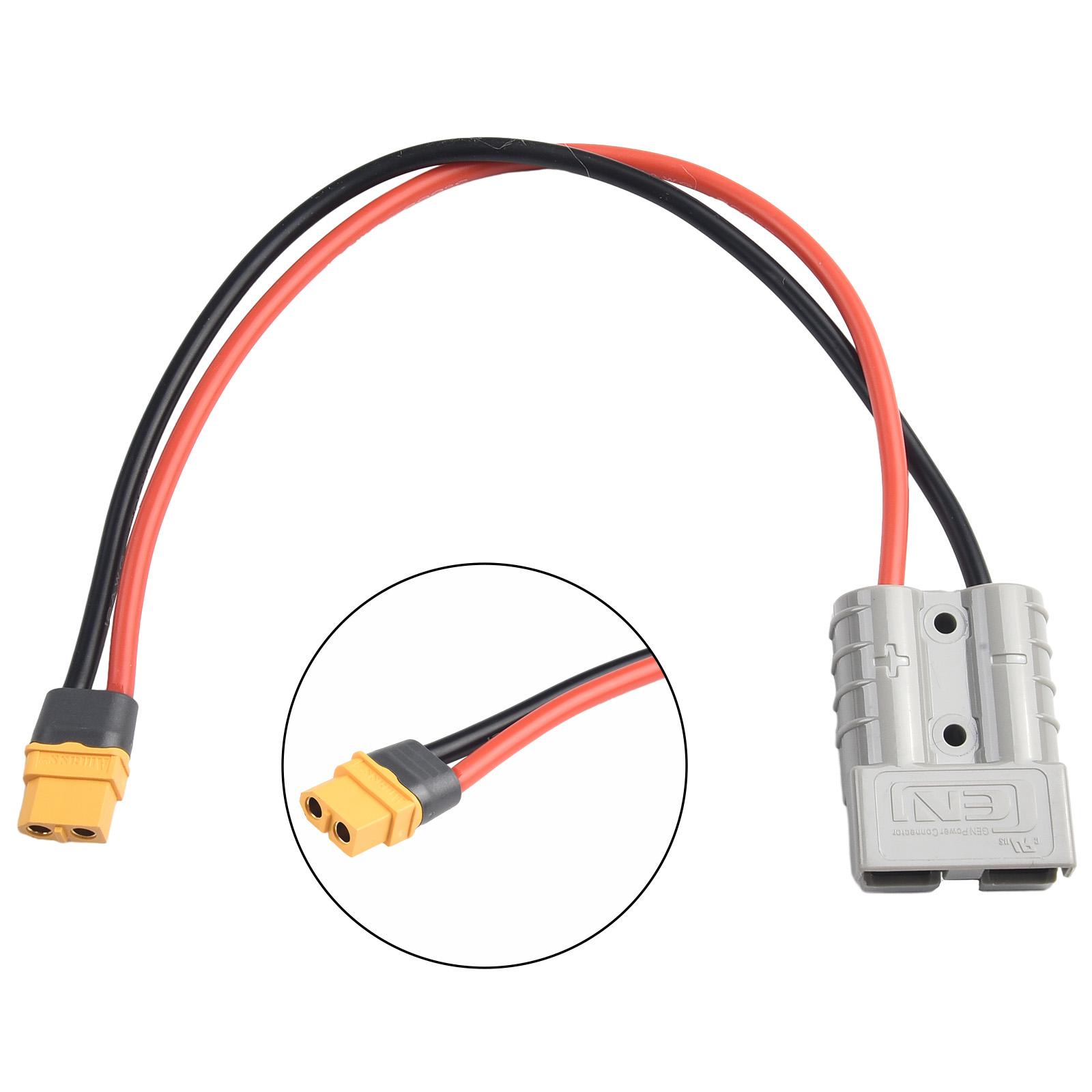 

До адаптера XT60 Кабель-перехідник 12awg 1PCS 50AMP 600V
