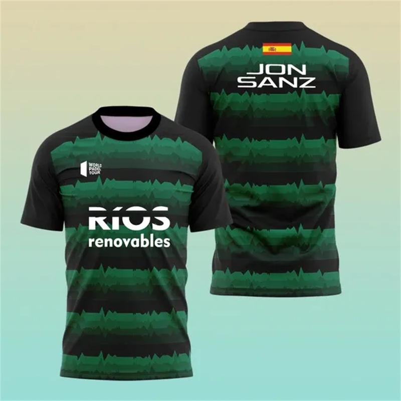 Summer Men Quick Drying Padel Short Sleeved T-shirt Men Professional Tennis Training Apparel Quality Outdoor Sports O-Neck Tees