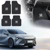 Leather Car Floor Mats Waterproof Dust-Proof Auto Foot Pad For Honda Civic Accord Fit Jazz Pilot CRV Odyssey Passport City Vezel