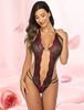European and American sex underwear, sexy women's three-point neck underwear