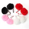 YIJI Nipple Clamps Model 3 Sex Toys Breast Accessories Fur Balls Feathers SM Bondage Gear Drop-Shipping Adult Novelty