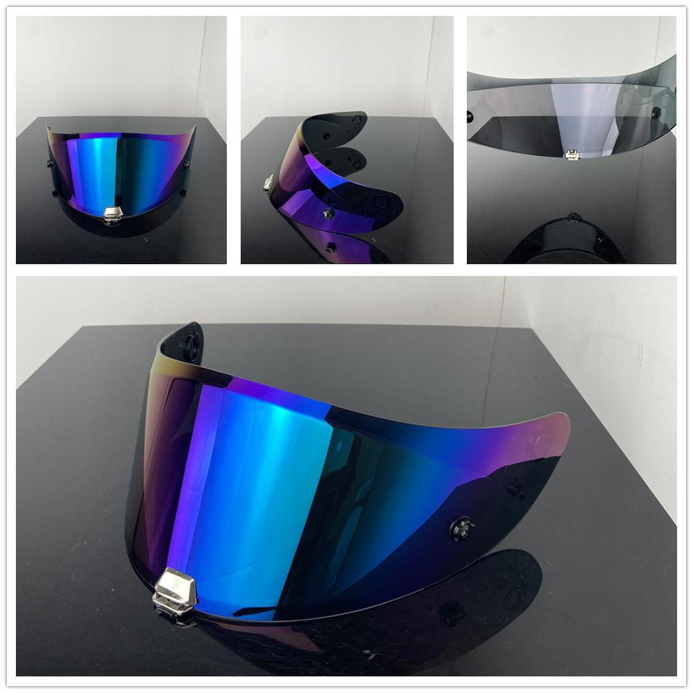 Visera Rpha11 para HJC HJ26 Rpha 70 Protector Solar a Prueba de Polvo y Viento Película Protectora Facial para Casco Galvanizada Antivaho