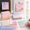 Gradient Color Self Sticky Note Pads 50 Sheets Sticky Note Book New Square Sticky Notes  Office Use