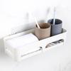 Miflame Drill-Free Wall-Mounted Bathroom Storage Shelf (2-Pack)