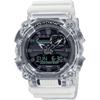 Casio G-Shock Digital Analog Men's Watch Black Dial Resin White Sports